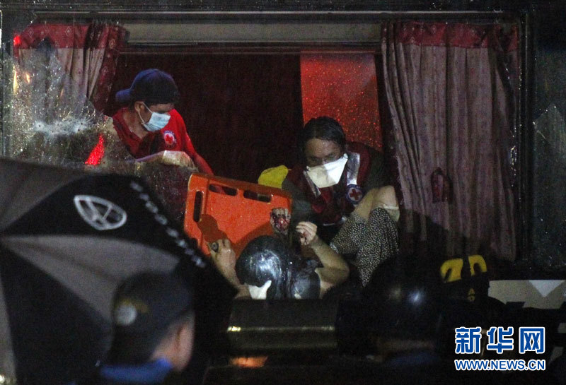 菲律宾香港游客遭劫持事件8人死亡 劫匪被击毙