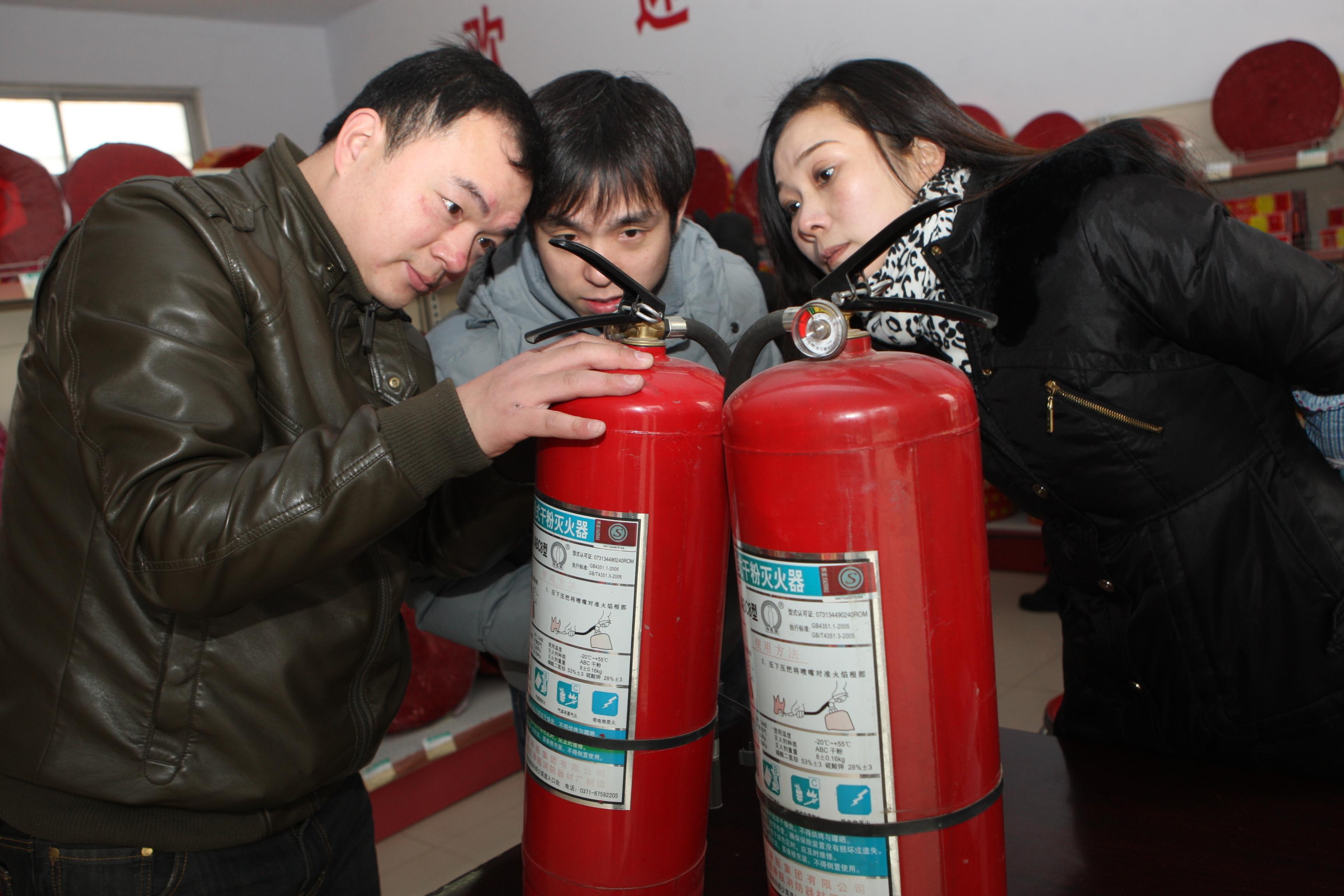 图片新闻:解放区抓好春节前消防安全知识普及