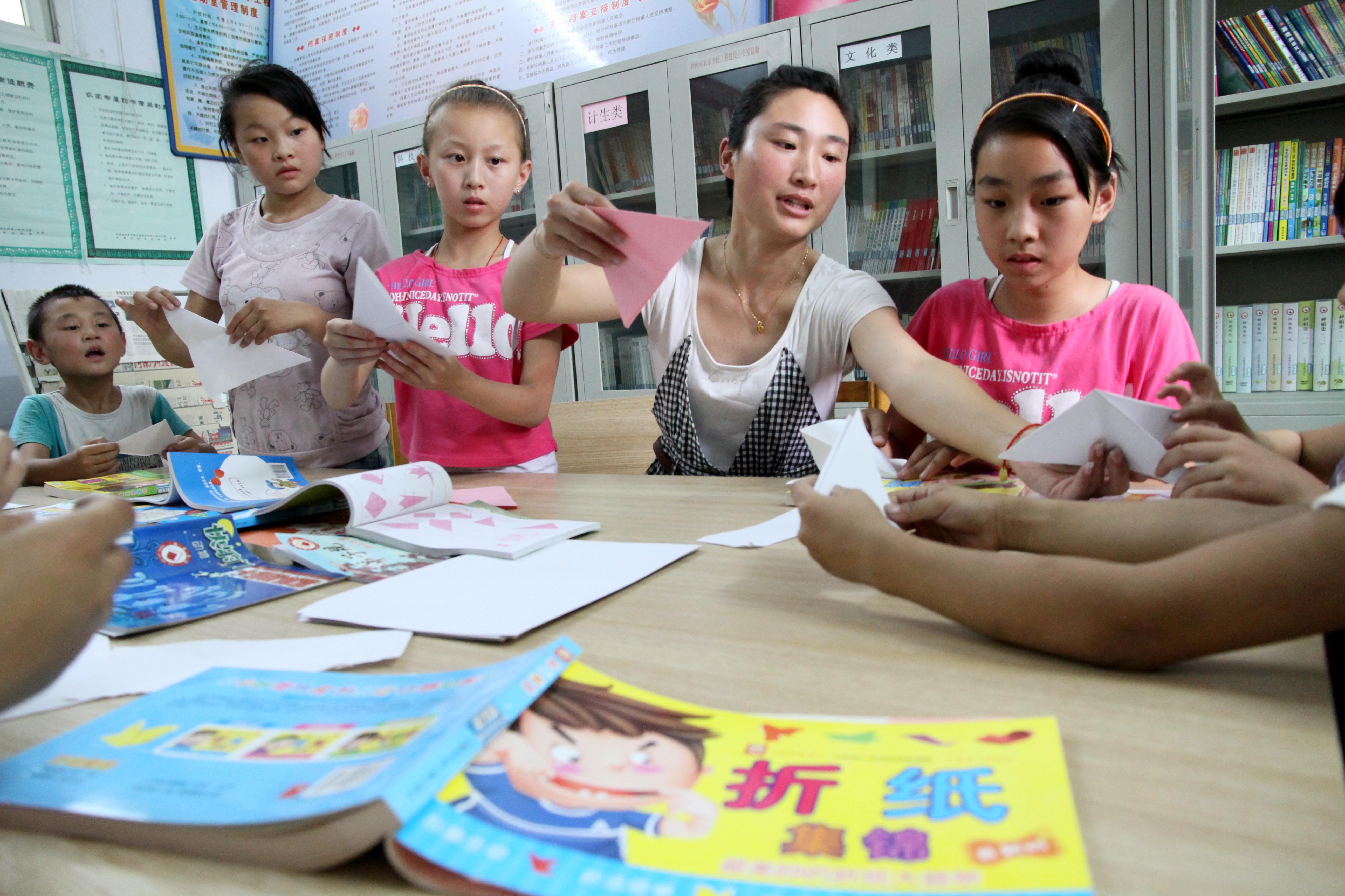 【新闻图片】农村学生的第二课堂_通讯员之